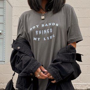 Boybands Ruined My Life Graphic Tee